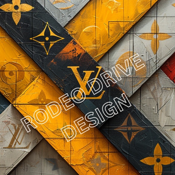 VUITTON WALL ART 11X17 PRINT VUITTON POSTER FRAME ARTWORK BY THE ARTIST DENARDAI - Picture 2 of 2